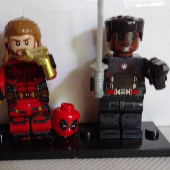 Deadpool and Wolverine custom designed 12 minifigures set b - Picture 3 of 9